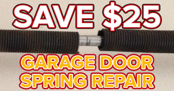 Garage Door Repair Spring, How To Recoil Spring On Garage Door