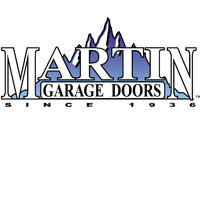 Image of Martin Garage Door logo, Roseville Overhead Door sells and installs Martin Garage Door garage door products